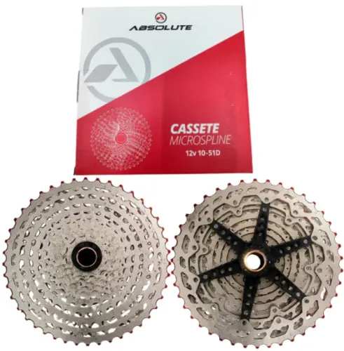 Cassete Absolute Prime Sl 12v Microspline 10-51d Peso 490g