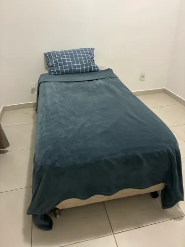 Cama box solteiro + colchão