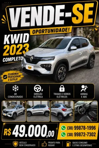 Renault Kwid Zen 1.0 Flex 12V 5P Mec. 2023