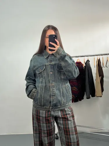 Jaqueta jeans vintage Jinglers