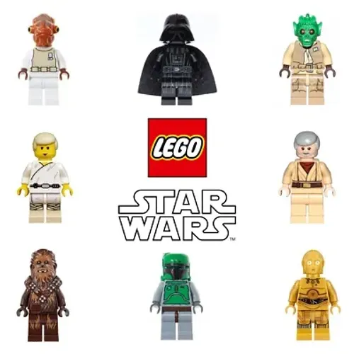 Diversas minifiguras de lego star wars