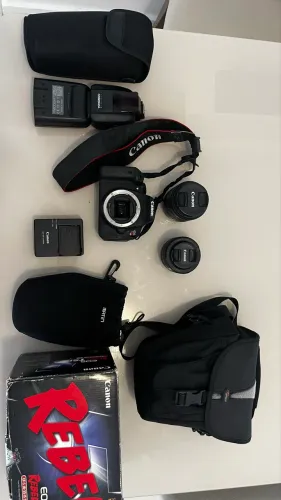 Canon T5i Kit excelente completo 