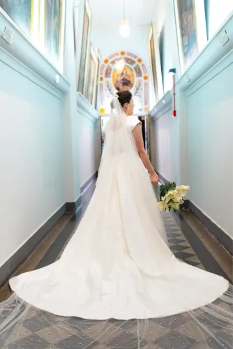 Vestido de noiva Rosa Clará