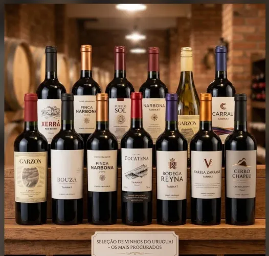 Vinhos no Atacado e Varejo do Uruguai