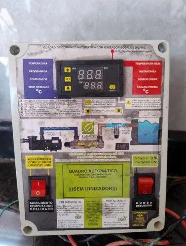 Aquecedor elétrico para piscina para 30 mil litros