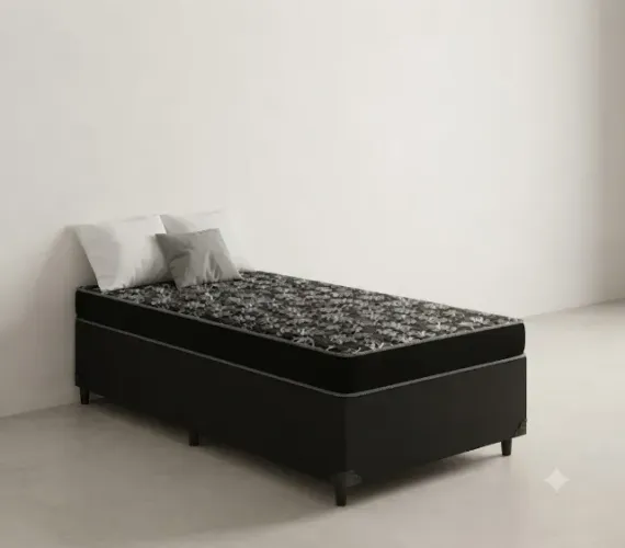 Conjunto Base com Colchão D20 De Solteiro Novo!