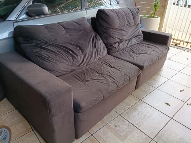 Sofá retrátil 2 Lugares