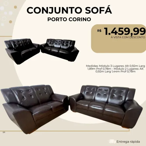 Conjunto de sofá / corino