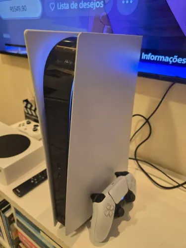 Playstation 5 PS5 digital + controle, pronto pro GTA 6