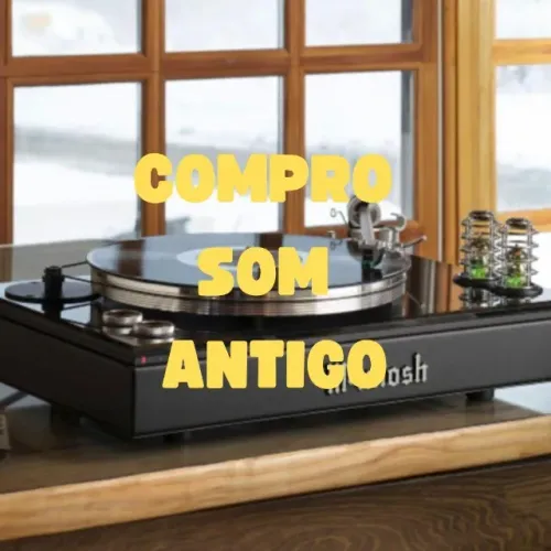 Receiver Vitrola Toca Disco Vinil Tape Deck Tape de Rolo E Vintage Lp Marantz Alto Padrão