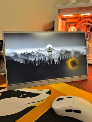 Monitor portátil 180hz quad HD 16 polegadas