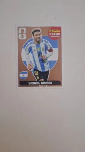 Figurinha Messi Bronze 2026 (Extra Sticker)