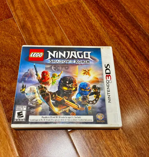 fita jogo ninjago shadow of ronin - para nintendo 3ds