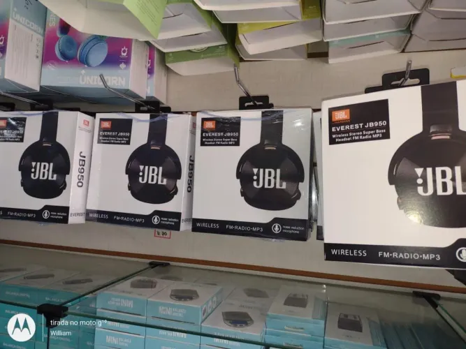 Fone de ouvido bluetooth