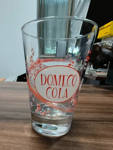 Antigo Copo Promocional Domecq Cola
