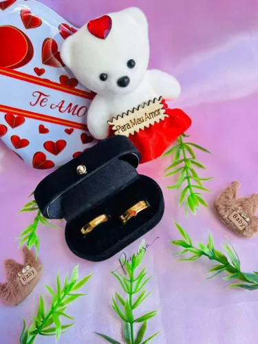 ALIANÇAS PARA NOIVADO E CASAMENTO COM ACABAMENTO PERFEITO