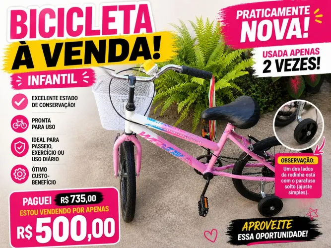 Bicicleta vendo ou troco