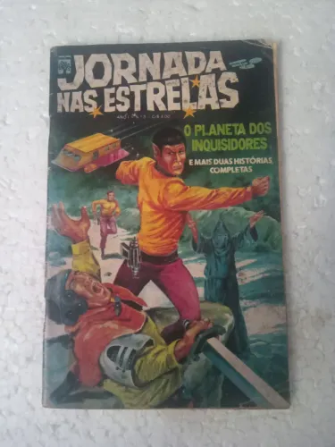Hq Jornada nas Estrelas n*3 março de 1976 Editora Abril 