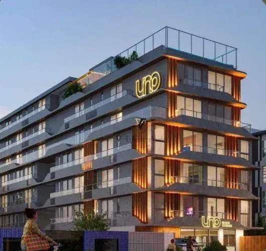UNO Beach Studios: lançamento na planta à beira-mar