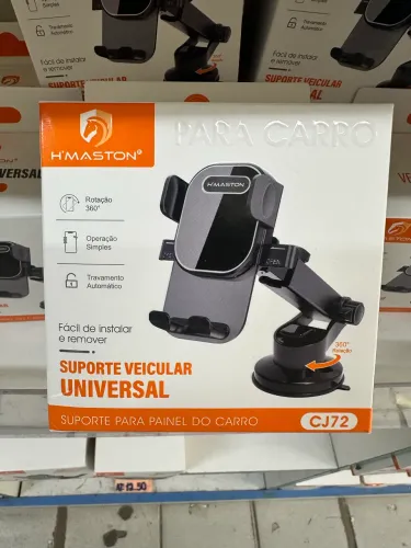 Suporte de Celular com Travamento Automático 
