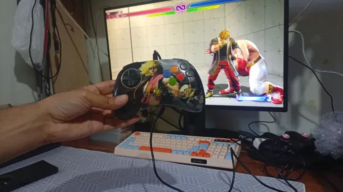 Joystick Madcatz Street fighter 4 original Xbox e PC