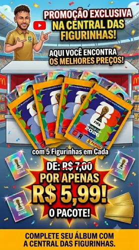 Álbuns e figurinhas da copa