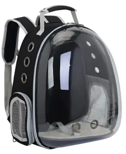 Mochila transporte de animais