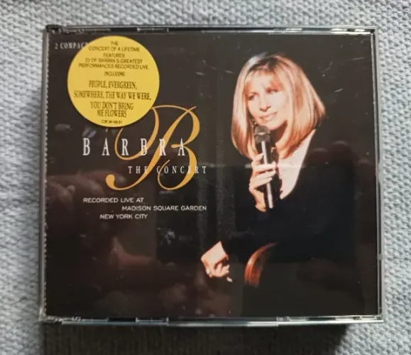 Cd Duplo Barbra Streisand - The Concert - Importado U.S.A. - Excelente Estado