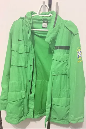 Jaqueta Nike Parka Masculina Verde Casual E Esportiva Brasil 