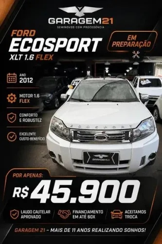 Ford Ecosport Freestyle 1.6 16V Flex 5P 2012