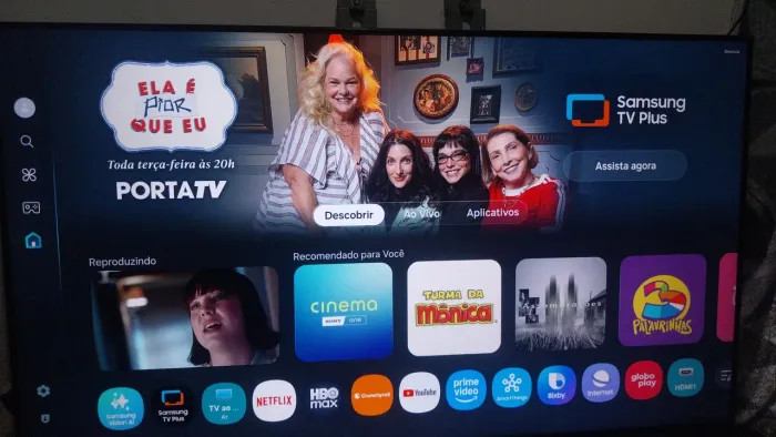 Tv Samsung Crystal UHD 8600 55'' top 3 meses de uso