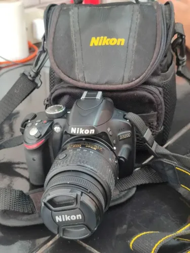 Camera Profissional Nikon D3200+ lente 18-55