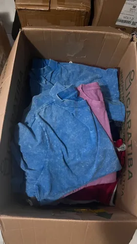 Lote 68 Camisetas Alta Gramatura Marmorizadas Atacado Revenda