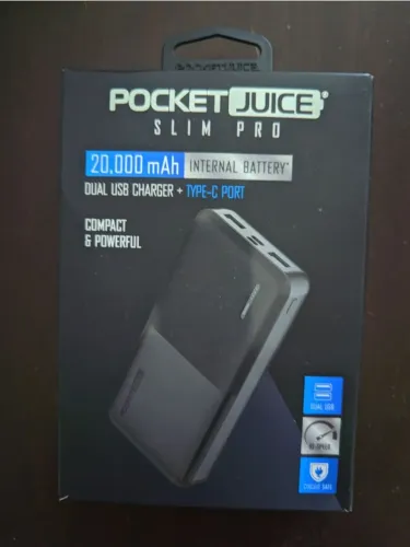 Power Bank 20.000 mAh - Pocket Juice