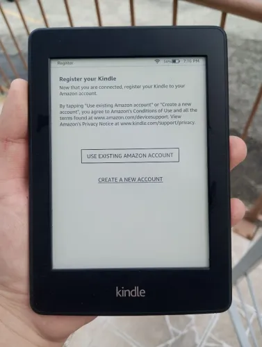 Vendo Kindle Paperwhite 6ª Geração Funcionando Perfeitamente - Excelente Estado