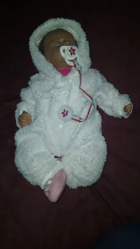 Bebê reborn negra