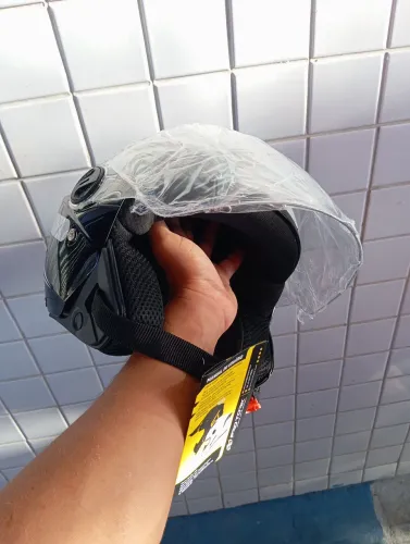 Capacete aberto tamanho 58 novo na promoção!