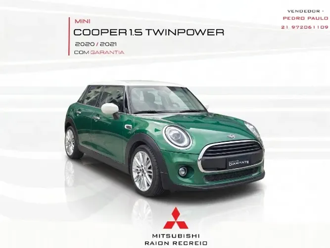 Mini Cooper 1.5 Turbo 12V 5P Aut. 2021