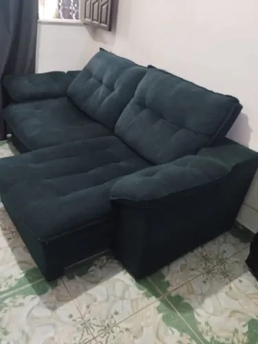 Sofá retrátil reclinável 