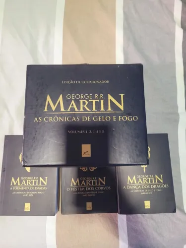 Box as crônicas de gelo e fogo edição colecionador 