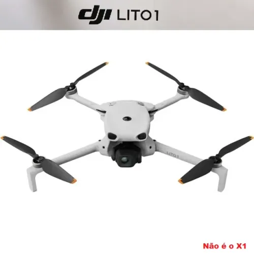 Drone DJI LITO 1 Standart (náo é o X1) 1 bateria, 1 controle RCN3 - Melhor que o Mini 3