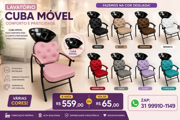 Lavatório de salão de beleza