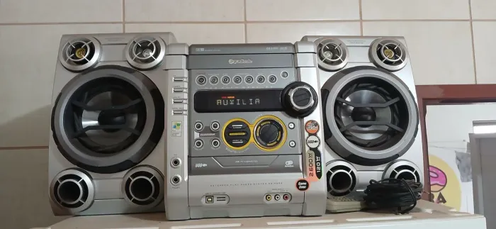 Som Gradiente 2600w Relíquia 