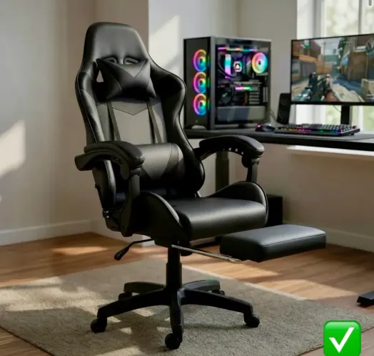 Cadeira gamer black 