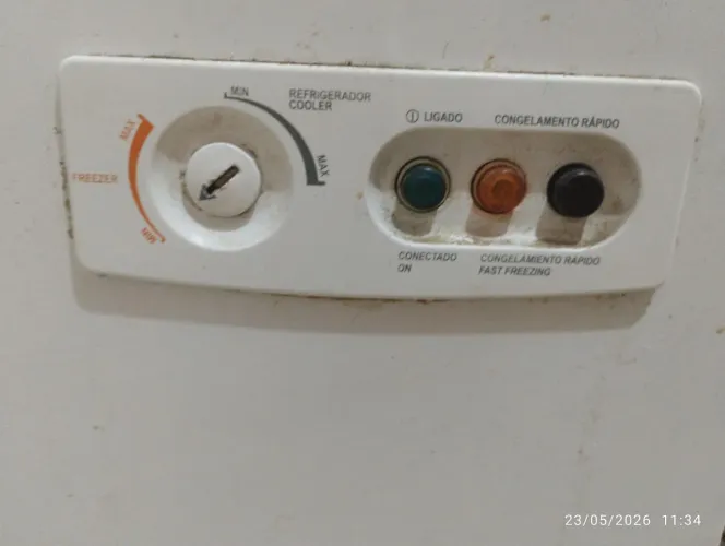 Freezer e refrigerador dupla função 