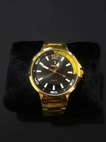 RELÓGIO POINTER DOURADO