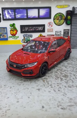 Miniatura 1:18 Honda Civic Type R 2020 Heimanba