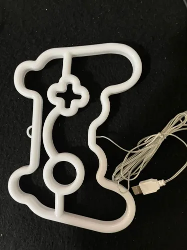 Luminária LED Controle - Decoração Gamer