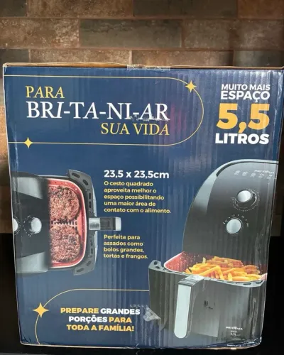 AIRFRYER LACRADA PARA LEVAR HOJE!!!
