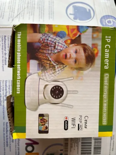 Câmera babá eletrônica 